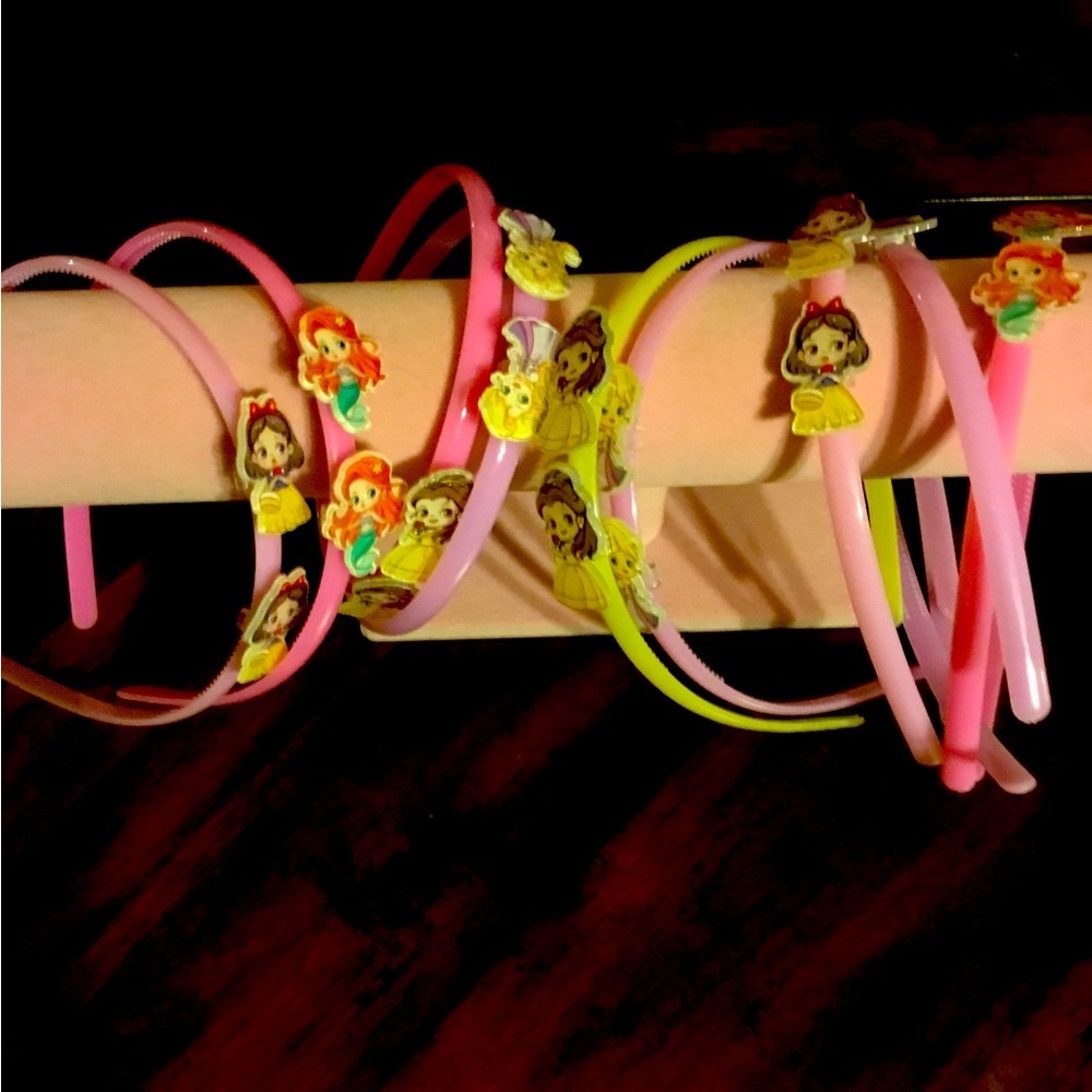 New in the bag color headbands